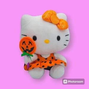 Ty Hello Kitty Halloween Lollipop Plush